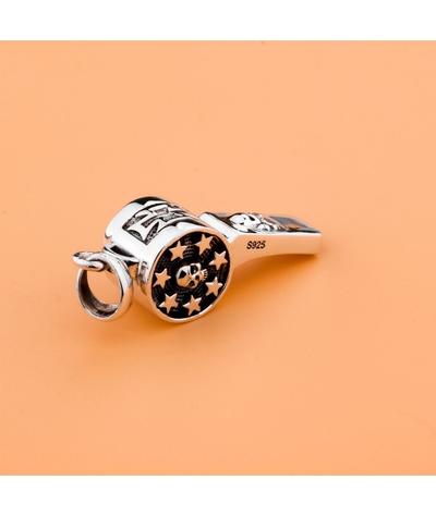 Collier Tête de Mort Sifflet Maléfique-Calaveras